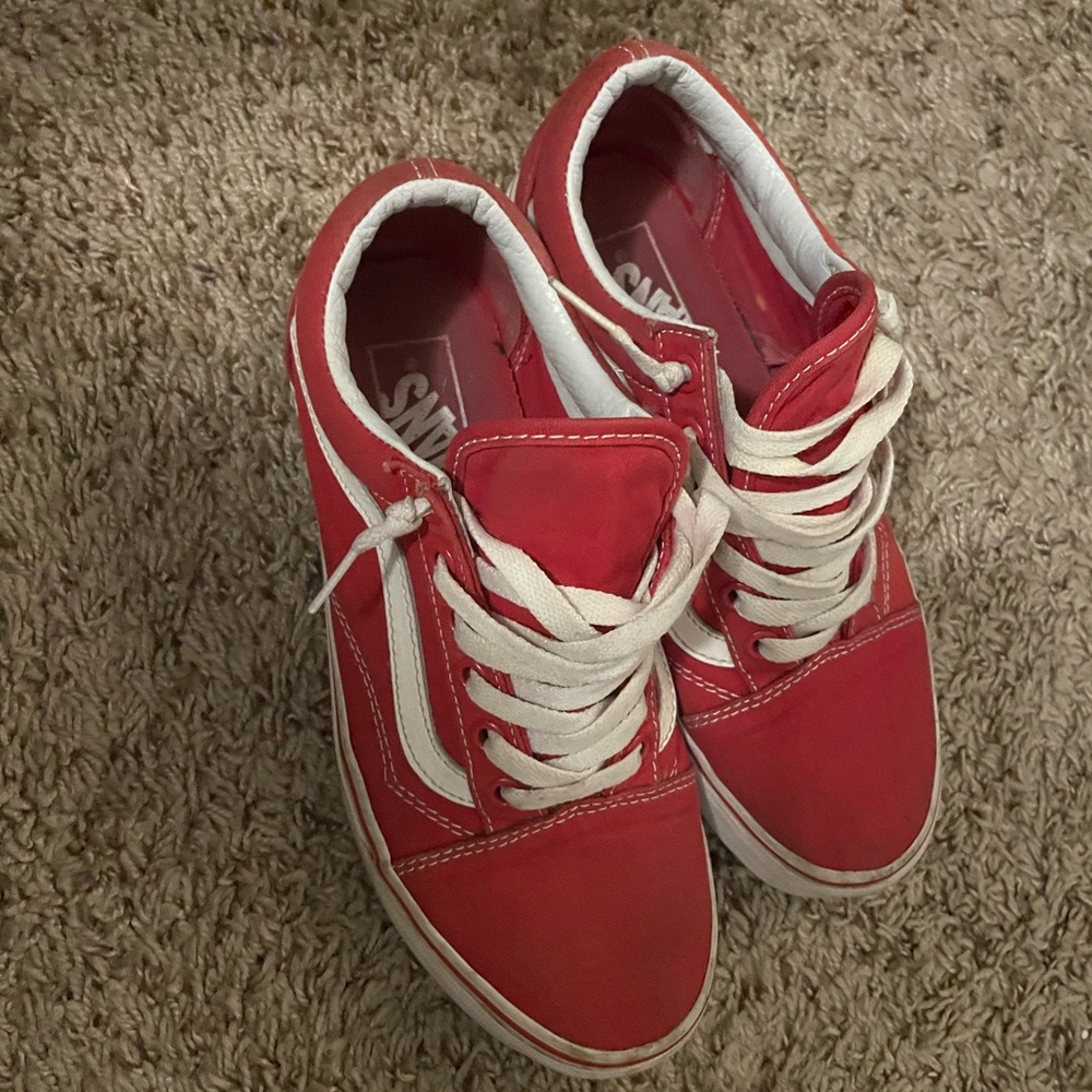 Red Vans